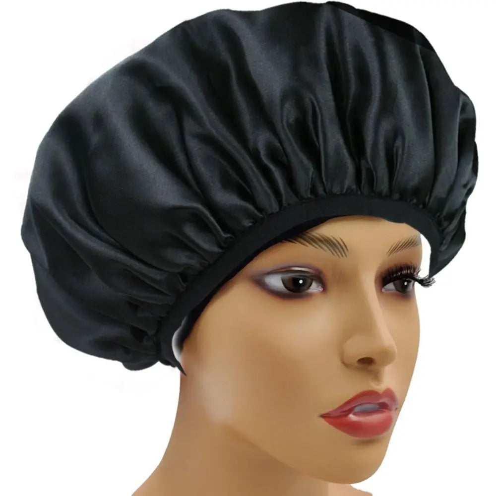 Waterproof Shower Cap - Satin Lined