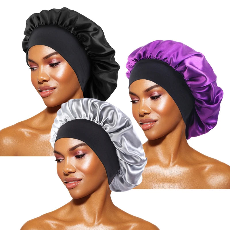 Luxury Satin Bonnet - For Curly Hair