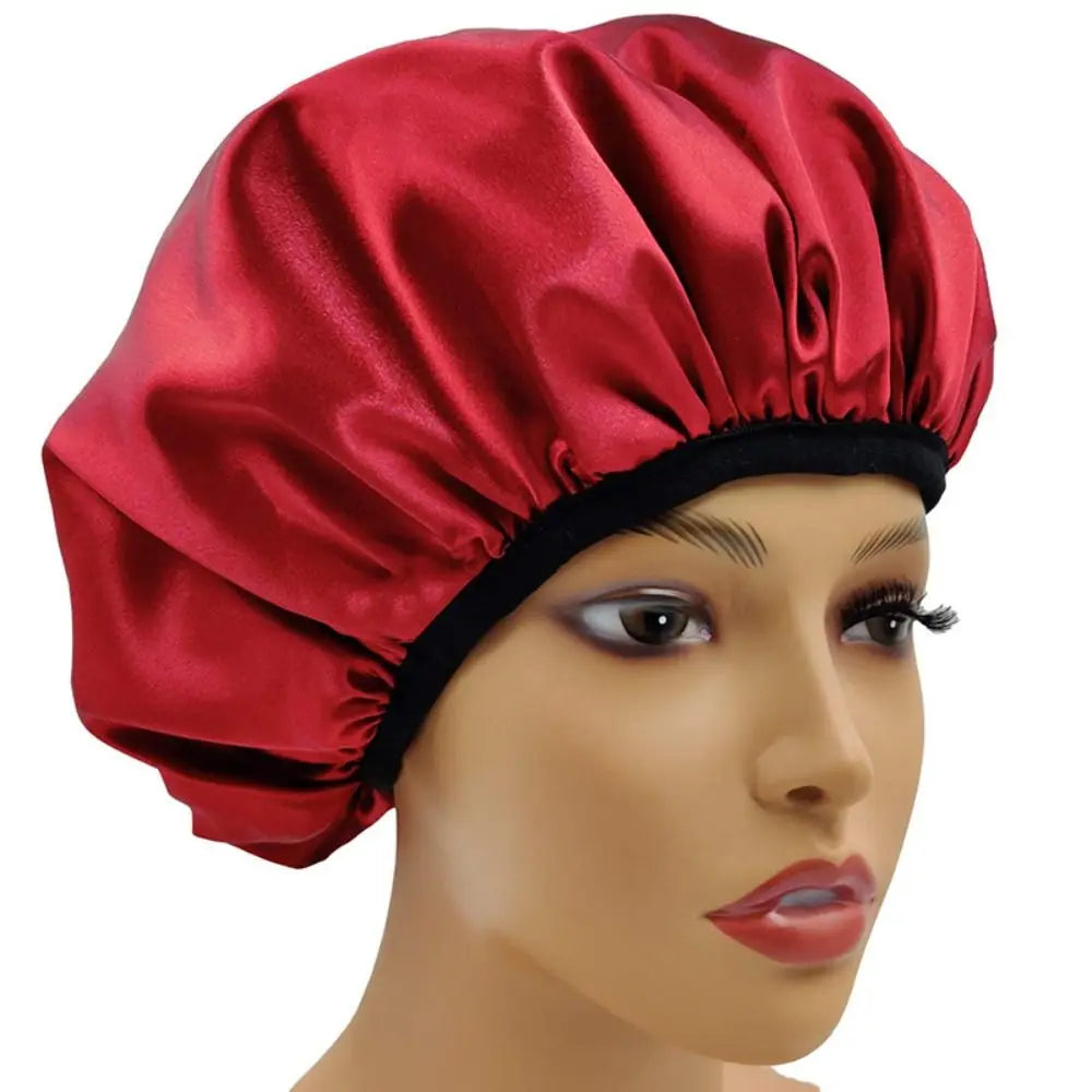Waterproof Shower Cap - Satin Lined