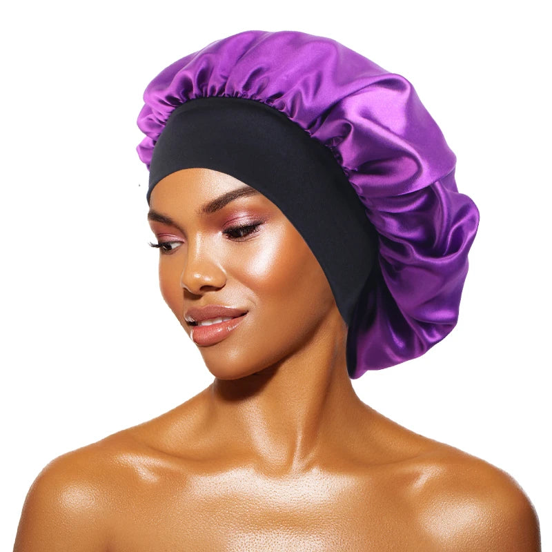 Luxury Satin Bonnet - For Curly Hair