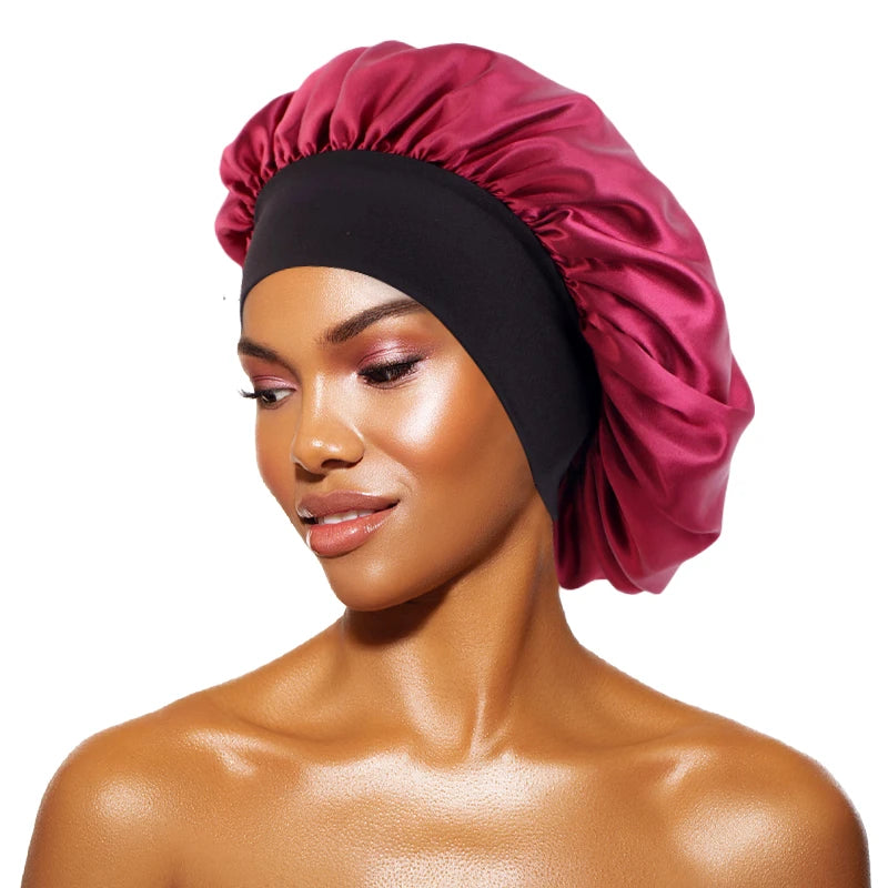 Luxury Satin Bonnet - For Curly Hair