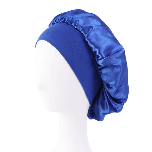 Luxury satin bonnet for curls, braids and natural hair