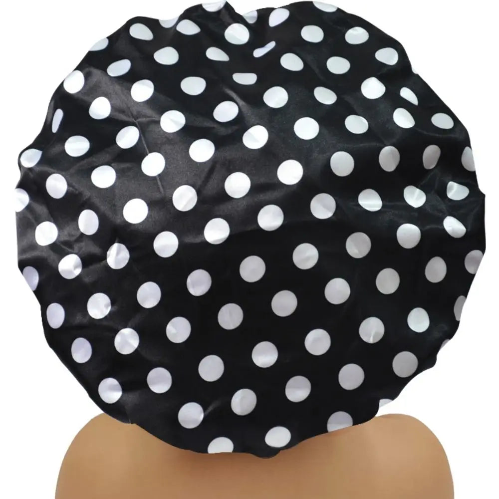 Waterproof Shower Cap - Satin Lined