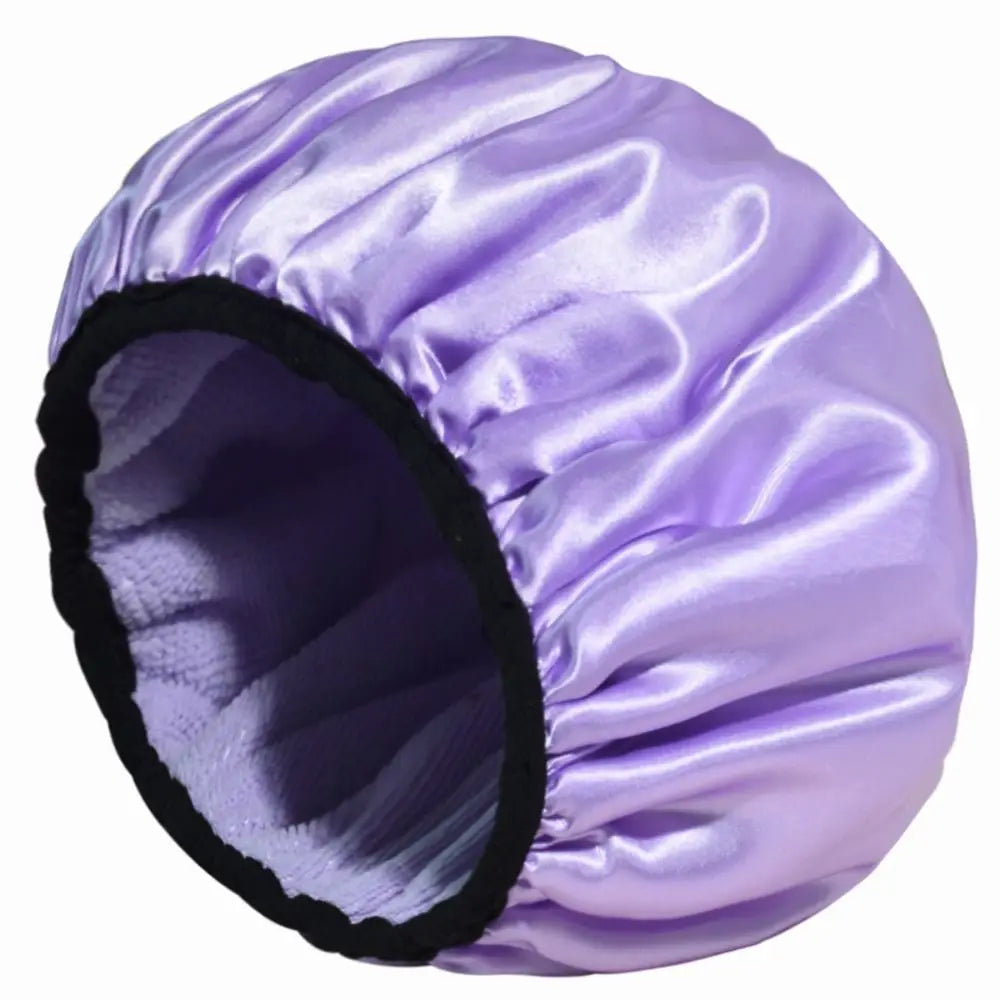 Waterproof Shower Cap - Satin Lined