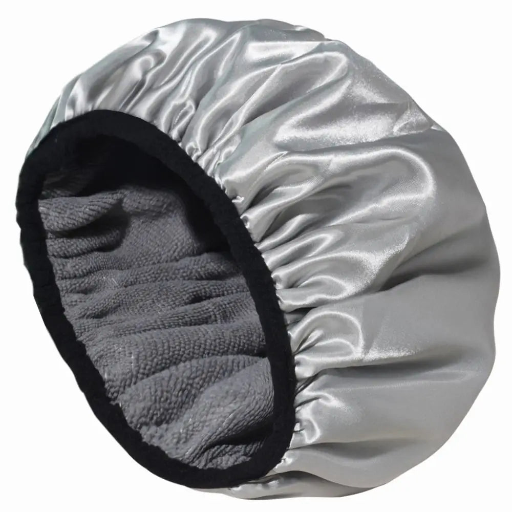 Waterproof Shower Cap - Satin Lined