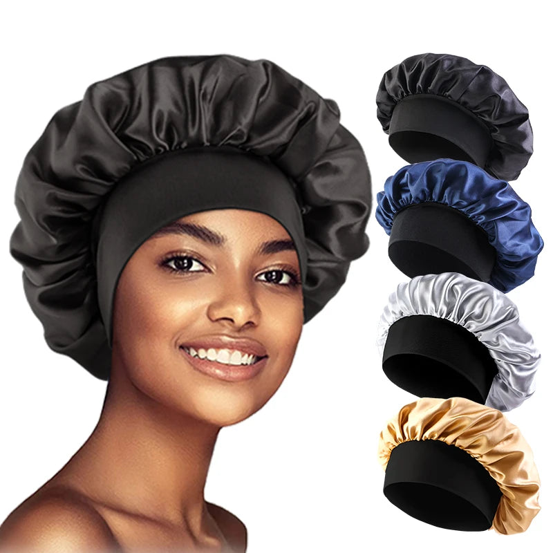 Luxury Satin Bonnet - For Curly Hair