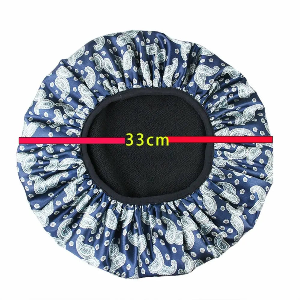 Waterproof Shower Cap - Satin Lined