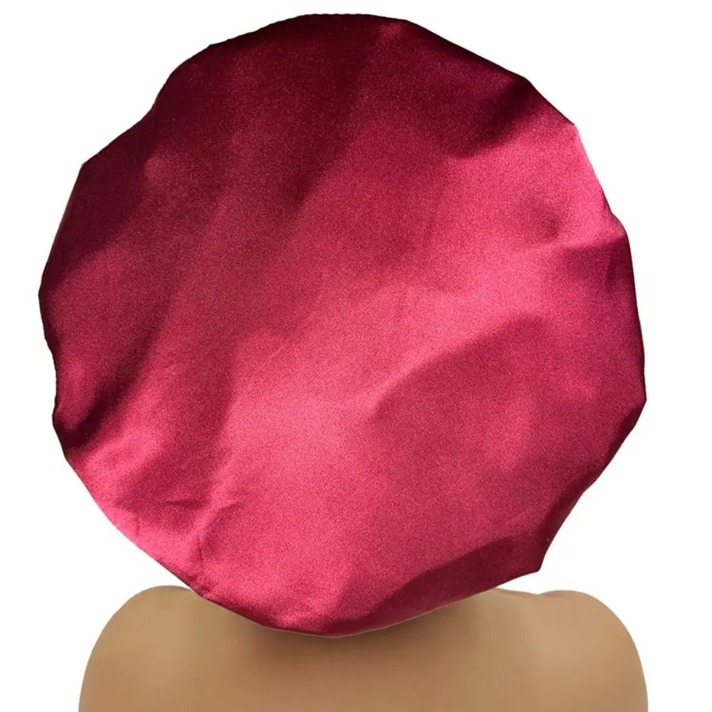 Waterproof Shower Cap - Satin Lined