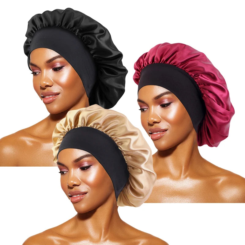 Luxury Satin Bonnet - For Curly Hair