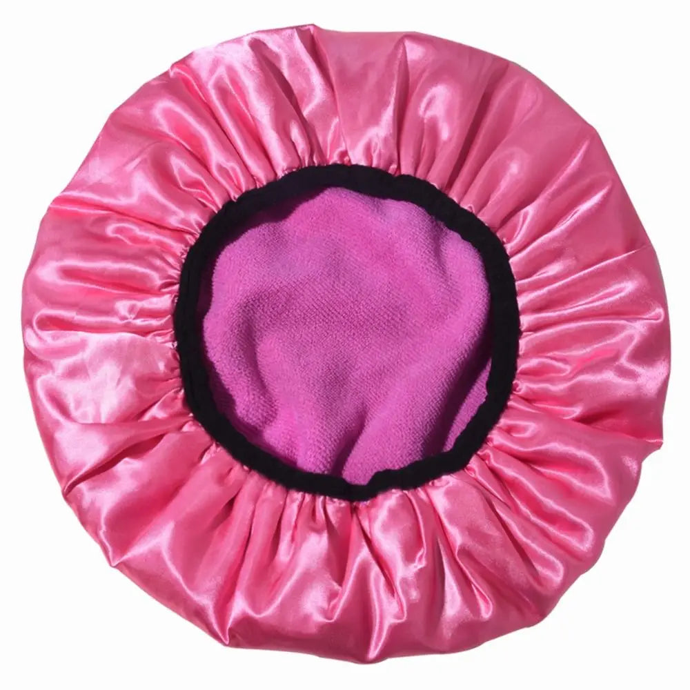Waterproof Shower Cap - Satin Lined