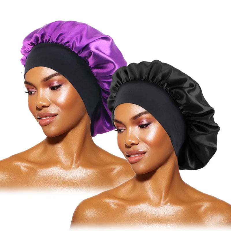 Luxury Satin Bonnet - For Curly Hair